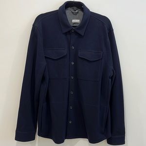 Vince NWT navy blue shirt jacket shacket